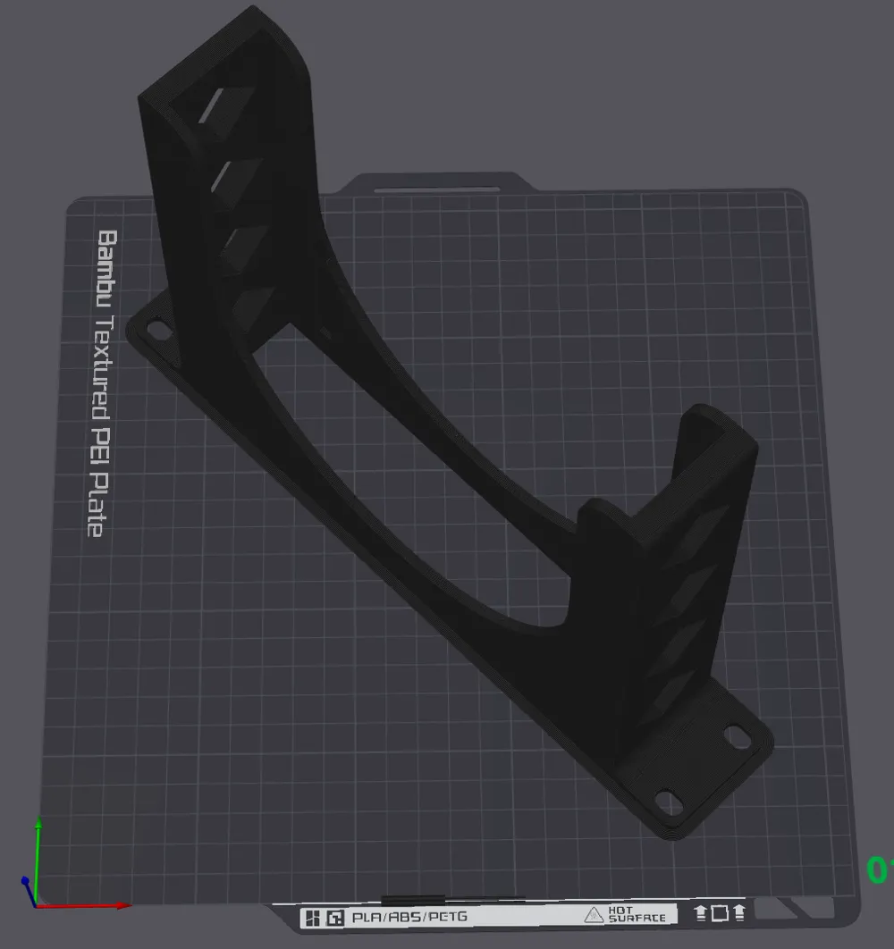 Dell Optiplex Micro 10 Inch Rack Mount Rotated 45º - Free 3D Print ...