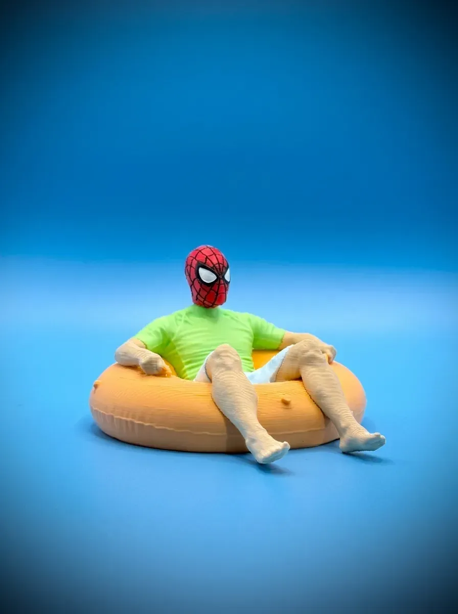Lazy River Heros-Floating Super Hero Collection - Free 3D Print Model ...
