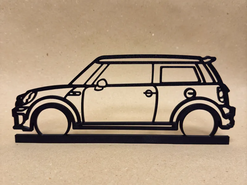 Mini Cooper silhouette