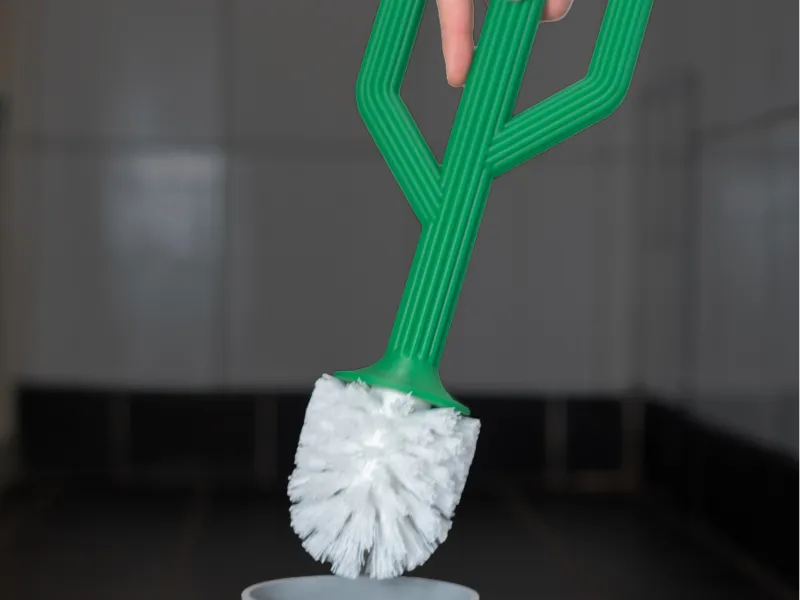 Cactus Toilet Brush with IKEA brush head