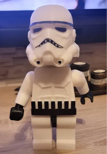 Brick Stormtrooper NO GLUE 1 AMS
