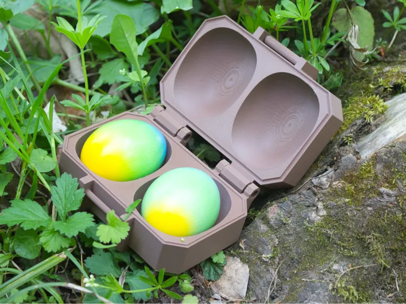 Print-in-Place Sturdy Egg Snack Box