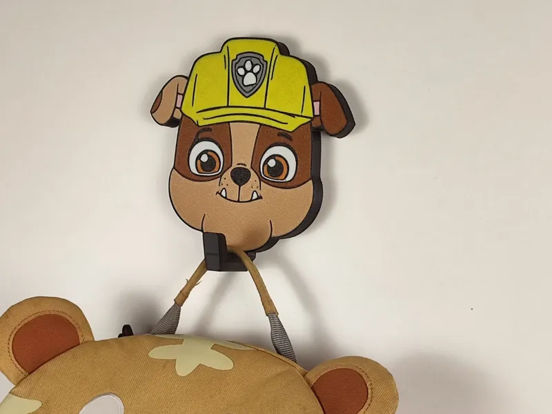 Paw Patrol Rubble - Auswechselbarer Kleiderhaken