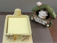 Owl-Note Pad-Square Base