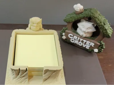Owl Sticky Note Holder
