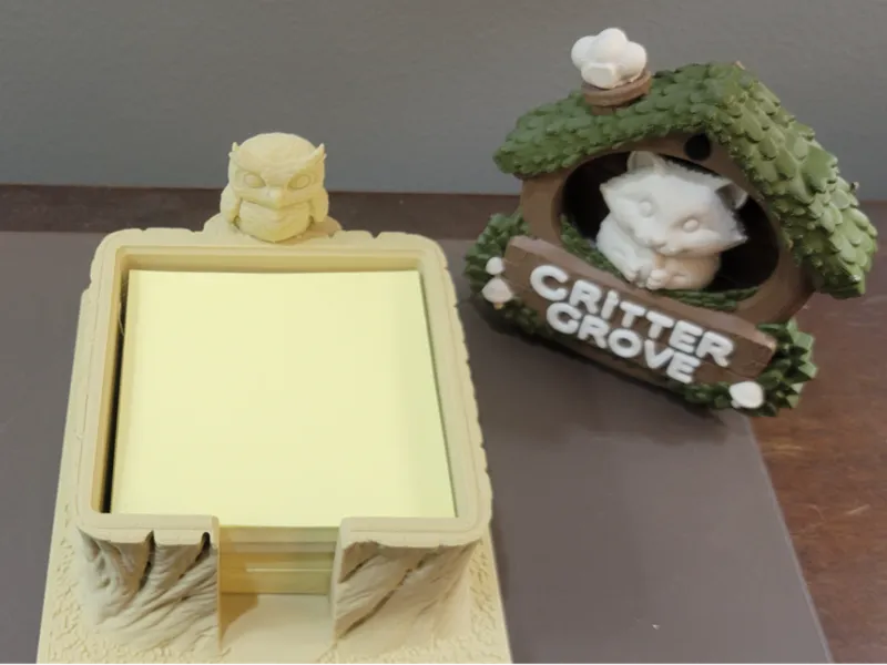 Owl Sticky Note Holder