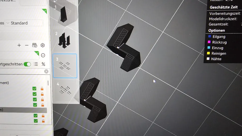 Expandable Filament Rack for 25mm Pegboard Wall - Free 3D Print Model ...