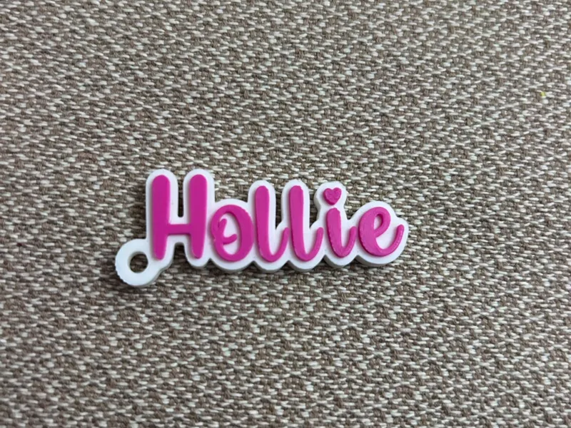 Hollie name keychain