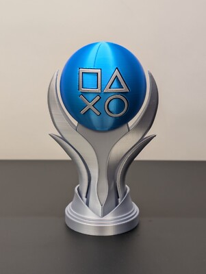 Modern Playstation Platinum Trophy Decoration - Free 3D Print