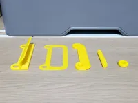 Build Plate Holder Infinity Parts Catalog