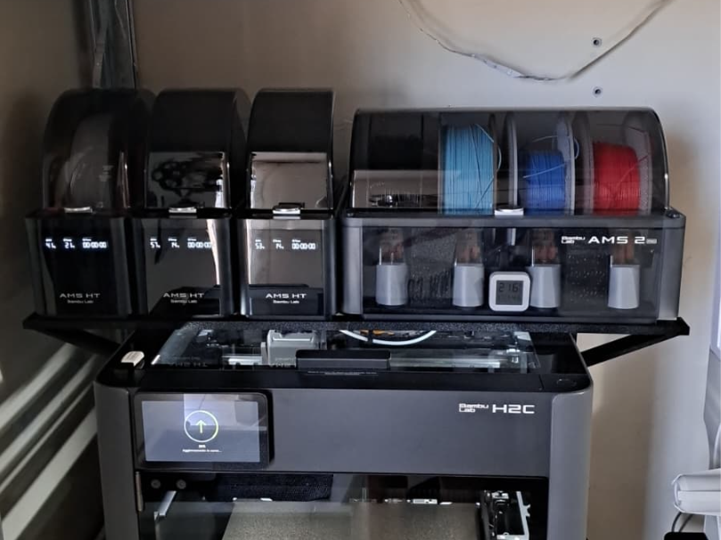 shelf for 3 AMS HT and one Ams