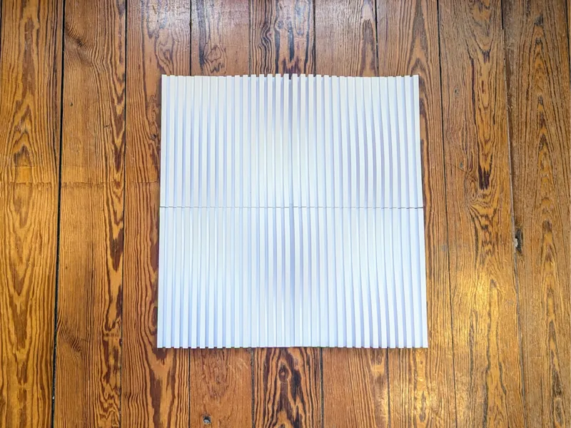 3D Sinus Wave Wall Art