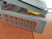 Panels with kumiko pattern