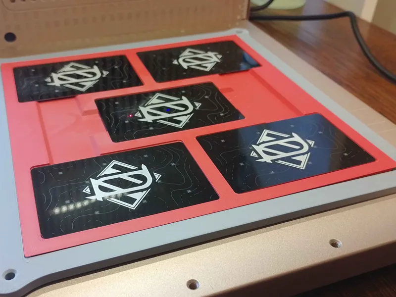 Simple xTool UV 5 Piece business card Jig