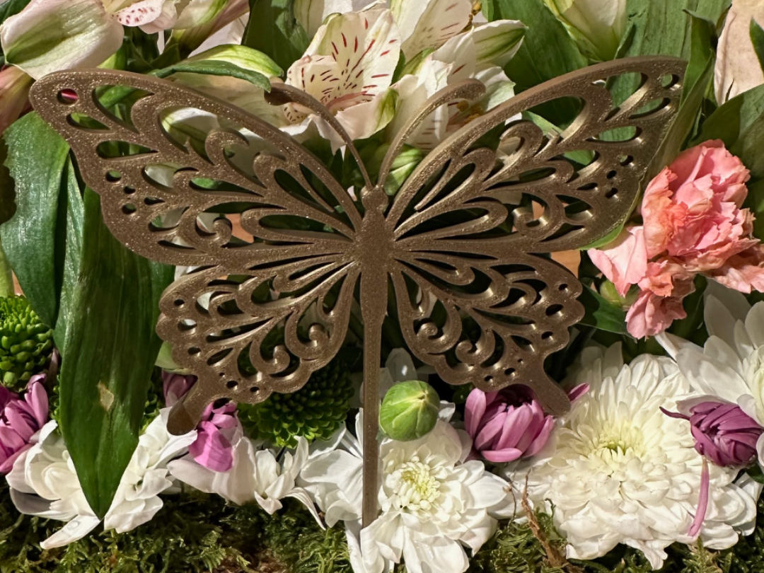 Schmetterling Stecker 