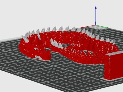 dragon redwhite