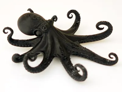 Octopus Figurine – Detailed Marine Animal Model