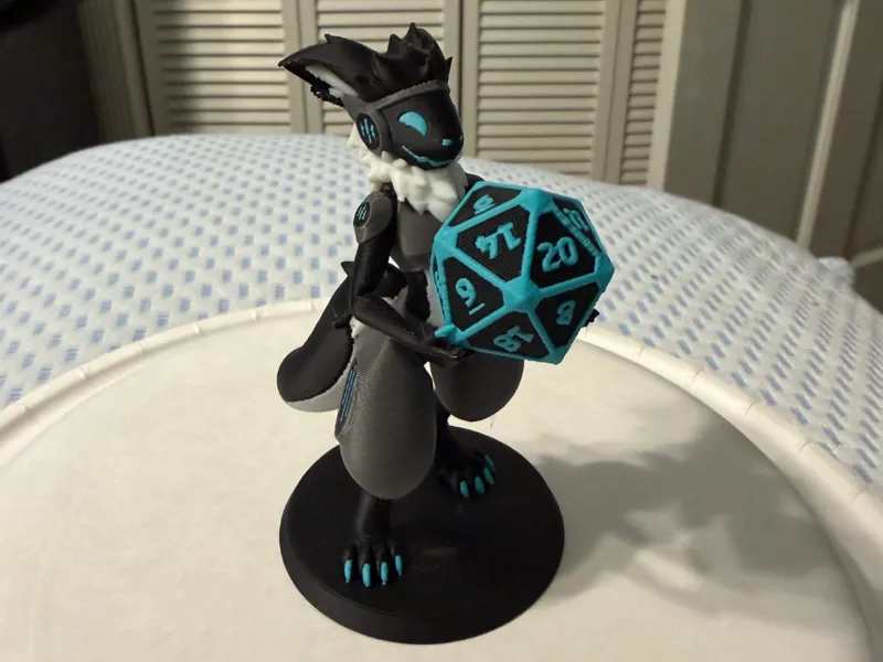 Protogen | DND Dice Holder