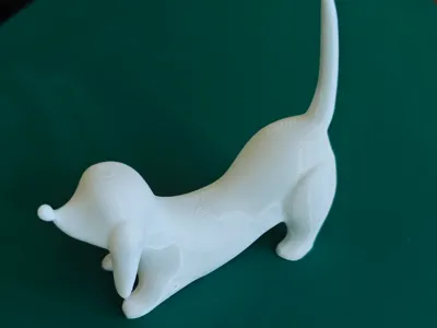 Sophisticated Blue Cartoon Puppy Ornament Light Luxury High-End Children's Room Living Room Bedroom Decoration Desktop Entrance Art
