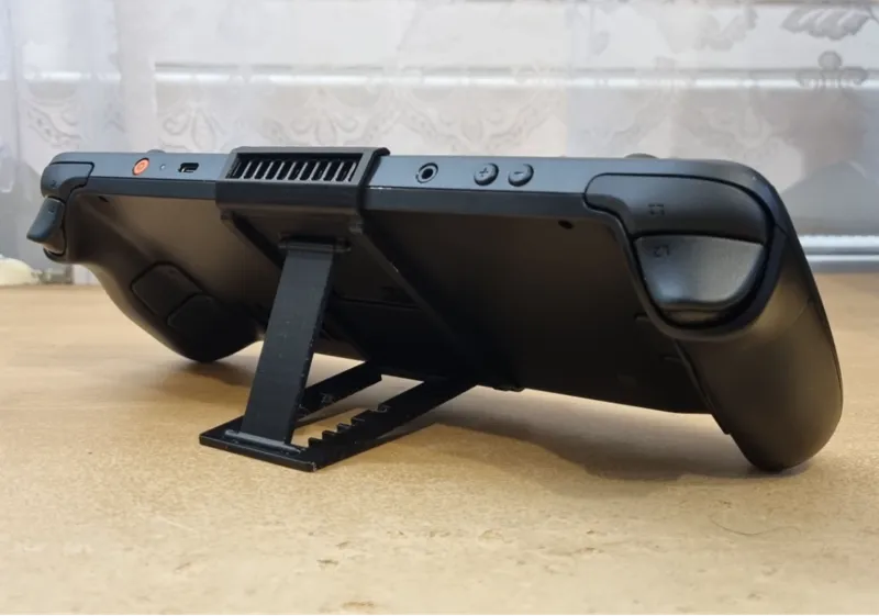 Steam Deck Adjustable Clip On Stand
