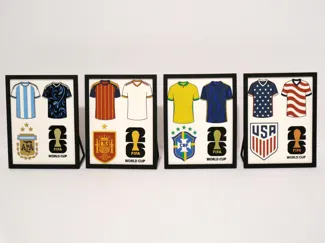 World Cup Nations Set (USA, ESP, BRZ, ARG)