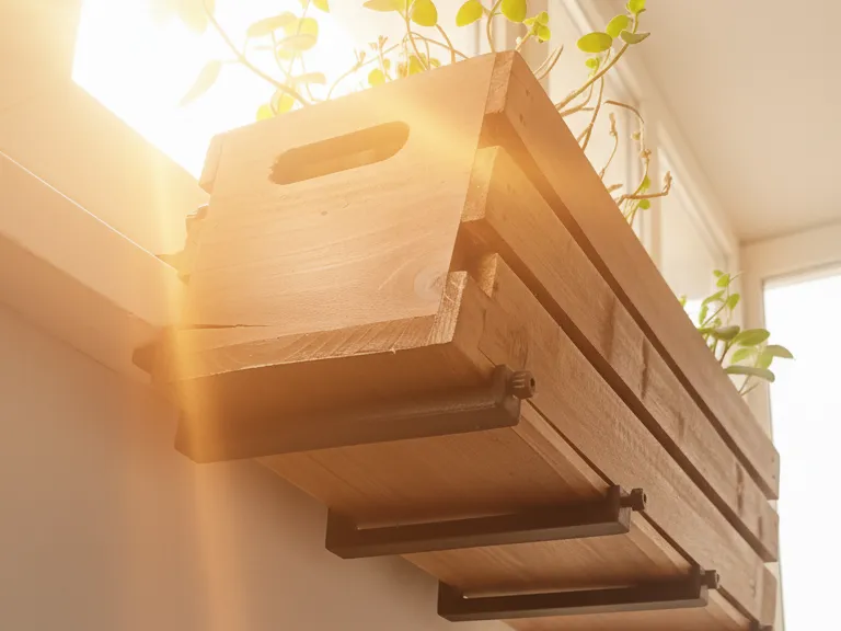 Window Sill Plant Pot Bracket