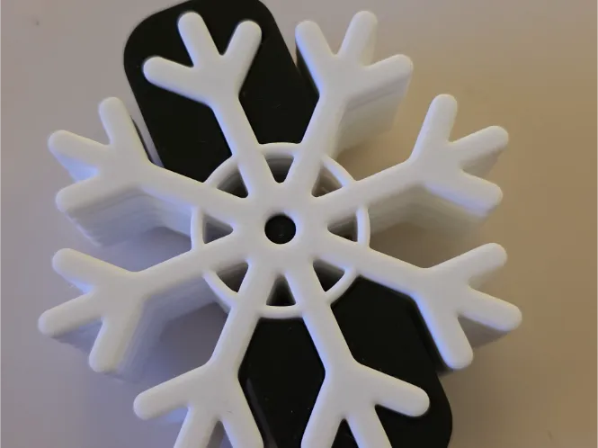 Holder for Snowflake Coasters