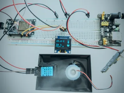 Atomizer and Humidity/Temperature Sensor Testbench