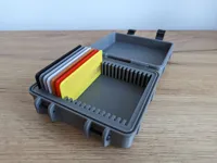 Multiple colors, 0.2mm layer, 2 walls, 15% infill