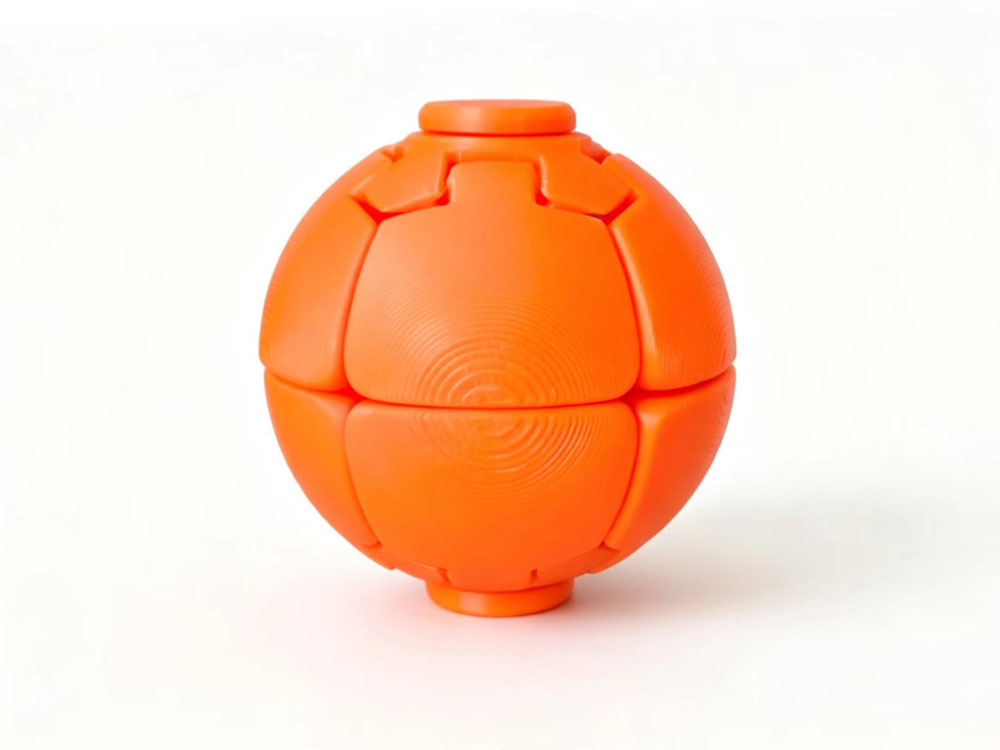 Miniatura 4 do modelo 3D 按压旋转球 (无需轴承，简单组装，两种尺寸)