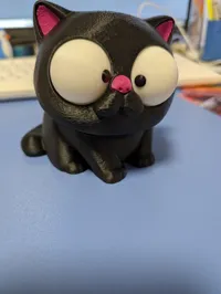 Made overall changes to print faster and enhanced eyes