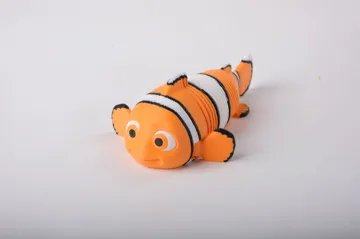 Modelo para impresión 3D: Spiral Flexi Nemo - Playful Clownfish Toy — vista de referencia 3