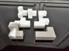 One piece per plate
