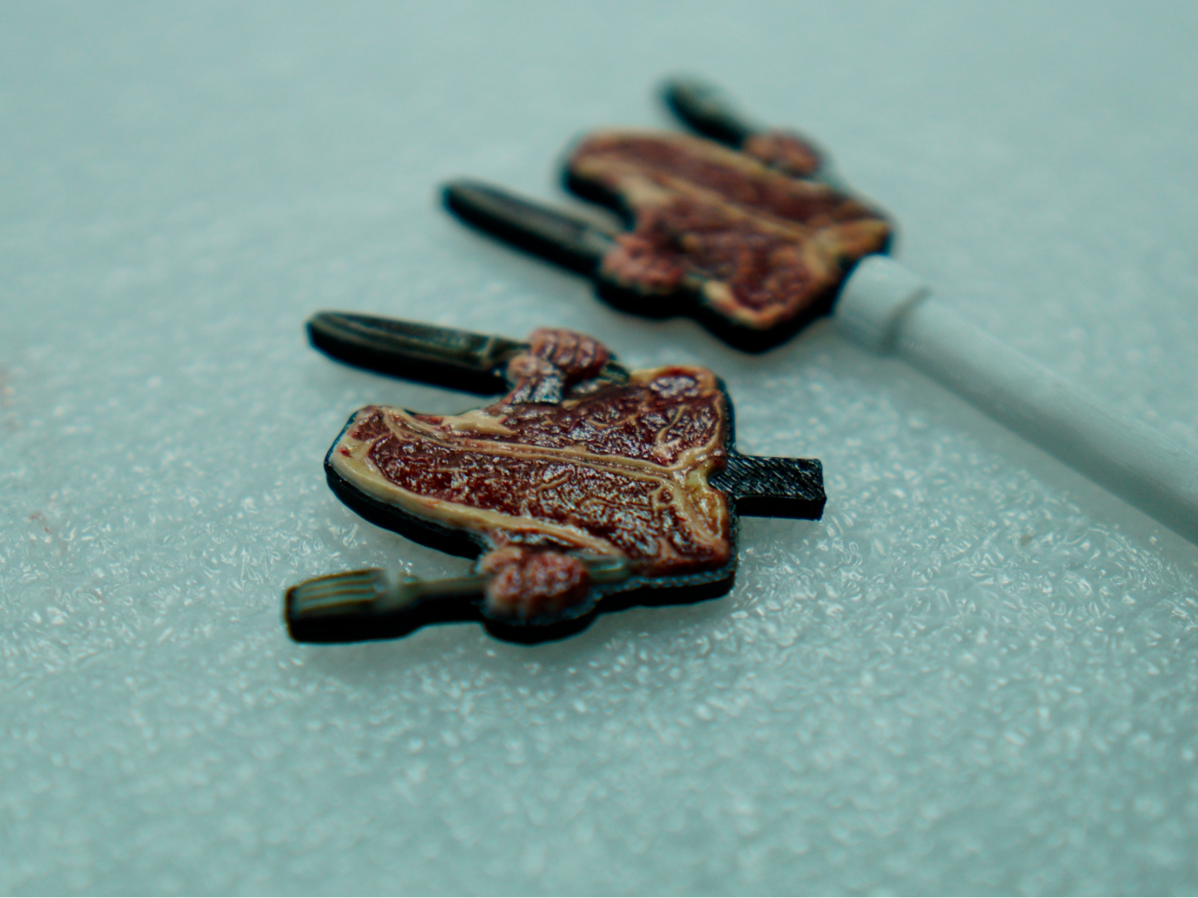 Meat boy - Steak Pointing stick - UV Printed