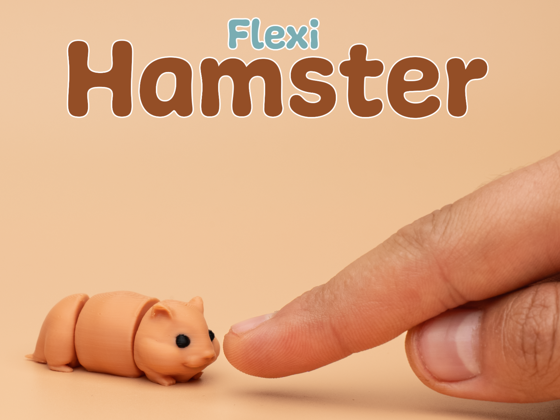 Cute Hamster | Articulated (no supports)
