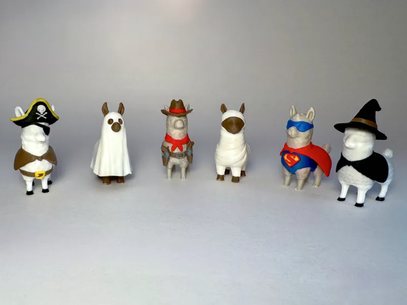 Halloween Llama Mini Collection