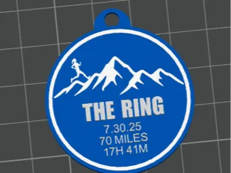 Ultra Marathon Keychain