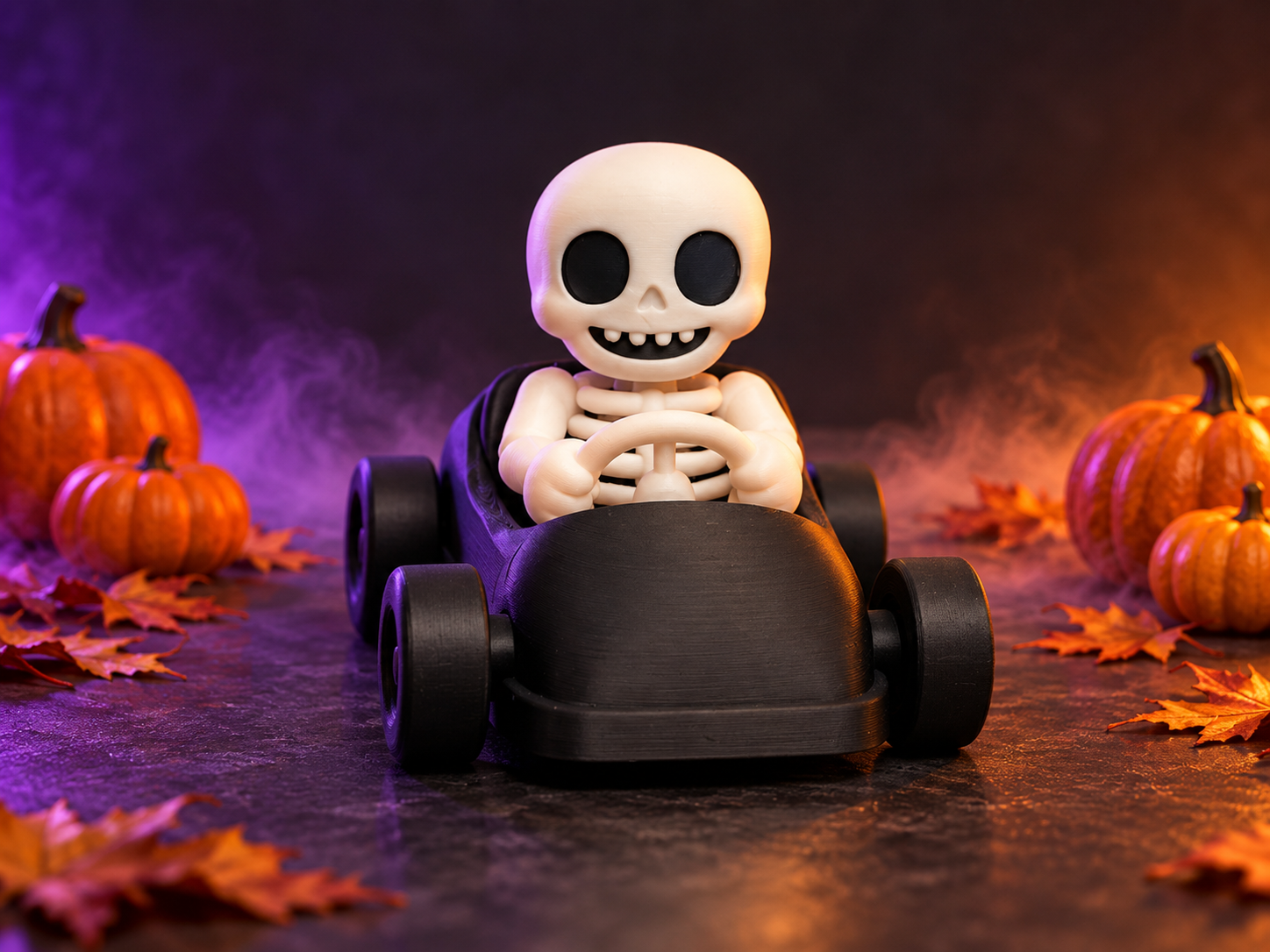 Skeleton Car 3D model