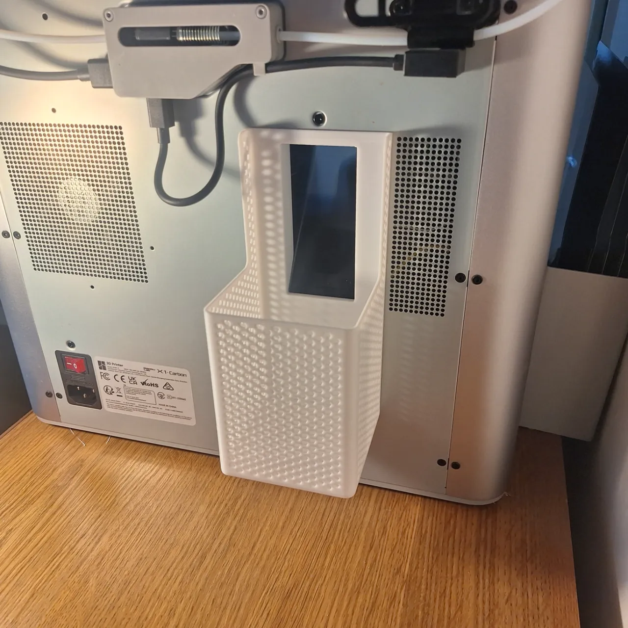 Poop bucket for X1/P1. Magnetless/screwless mount. view 3