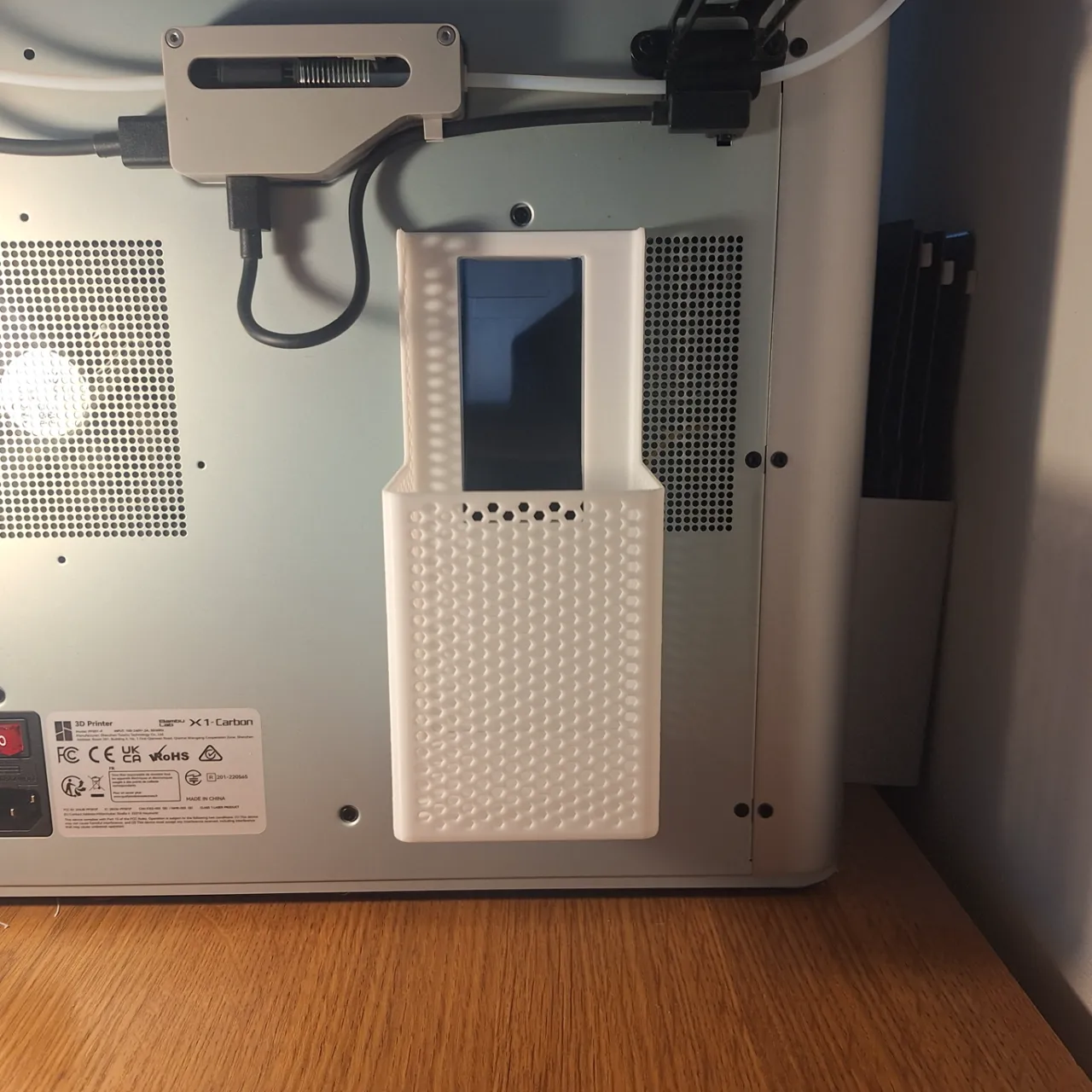 Poop bucket for X1/P1. Magnetless/screwless mount. view 4