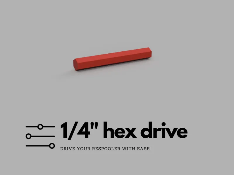 1/4" Hex Drive Drillbit Respooler different sizes