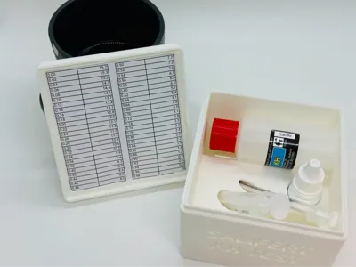 Salifert KH Test Reagent Storage Box Salifert KH Test