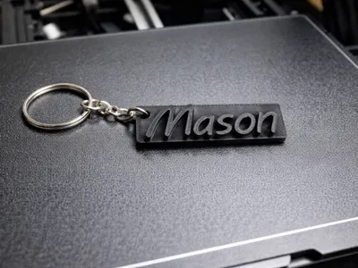 Keychain With Personalised Name