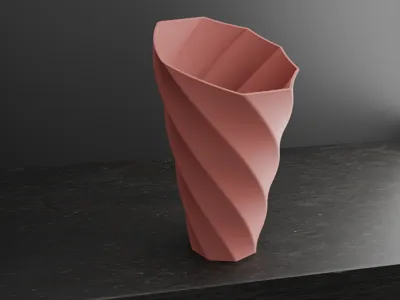 twisted vase | hex