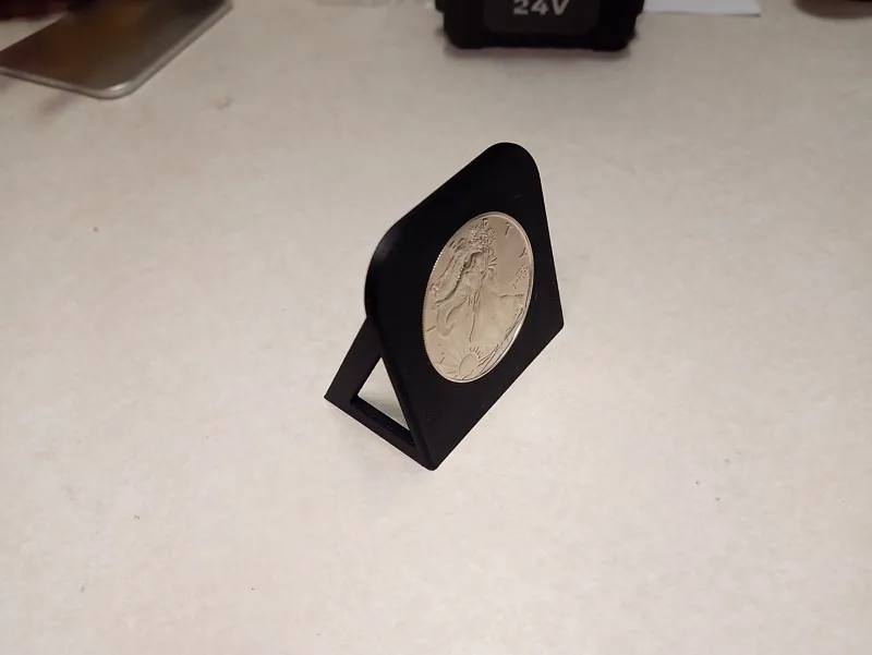 1oz silver display