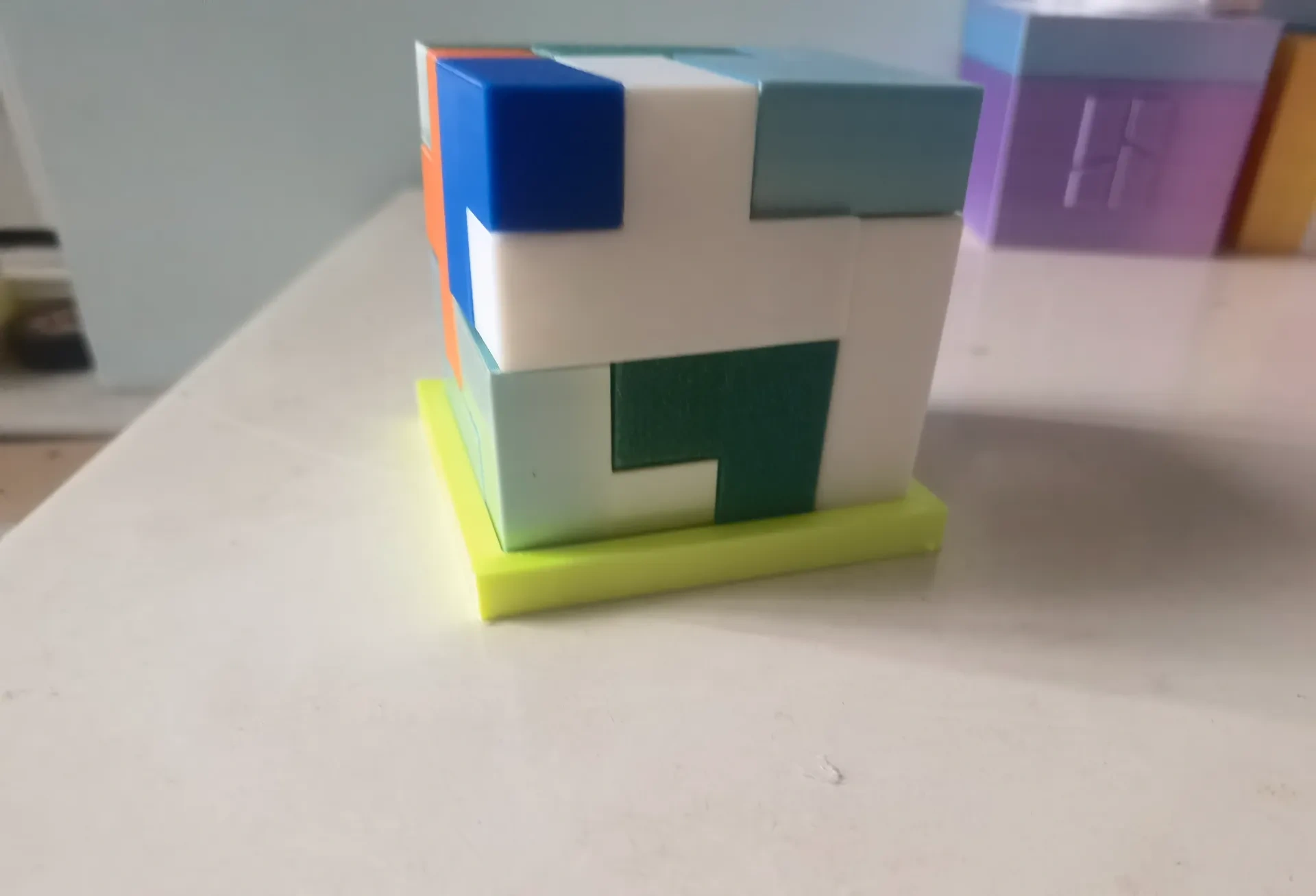 Miniatura 2 do modelo 3D 脑力拼图