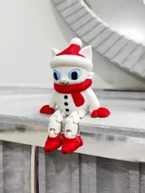 Фигурка Snowcat Wonder – зимна декорация