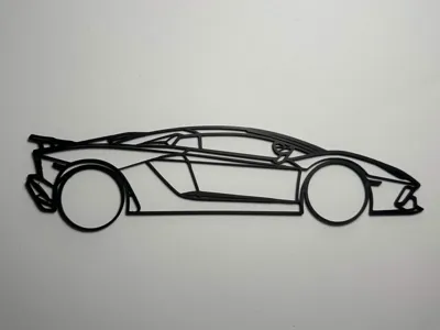 Lamborghini Aventador SVJ Silhouette