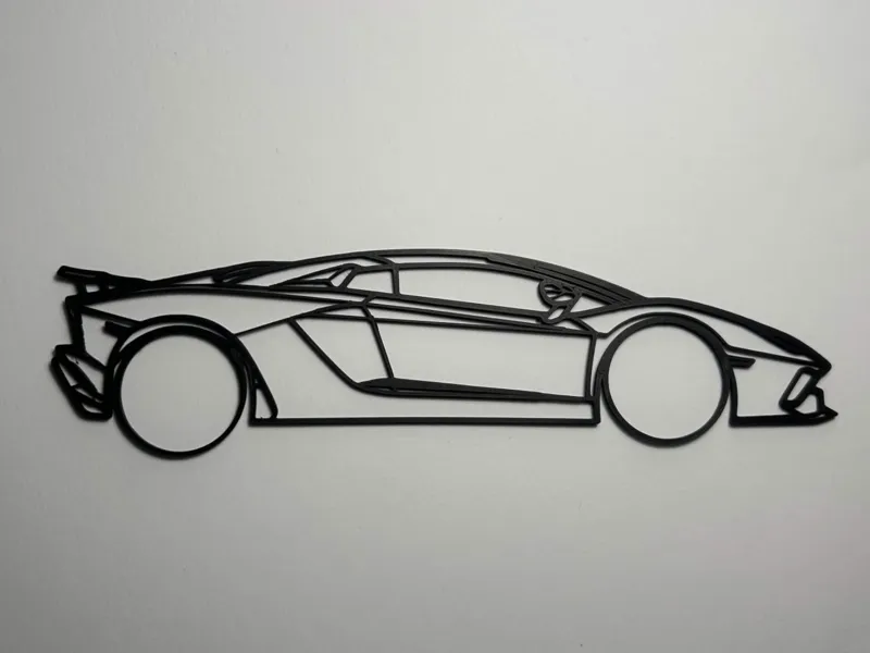 Lamborghini Aventador SVJ Silhouette