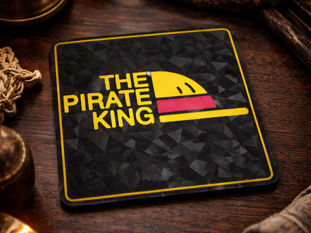 The Pirate King – Straw Hat Coaster 